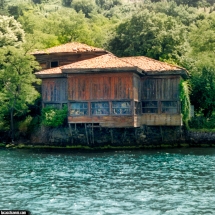 Istanbul gita sul Bosforo Casa di legno